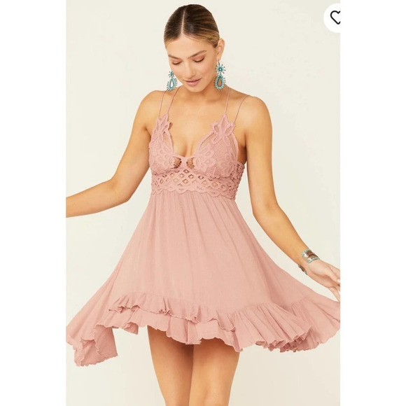 FREE PEOPLE WOMEN'S ADELLA SLIP DRESS - Picture 2 of 10